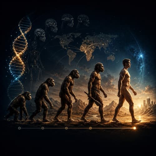 Human Evolution Explorer — 160 million years of primate evolution