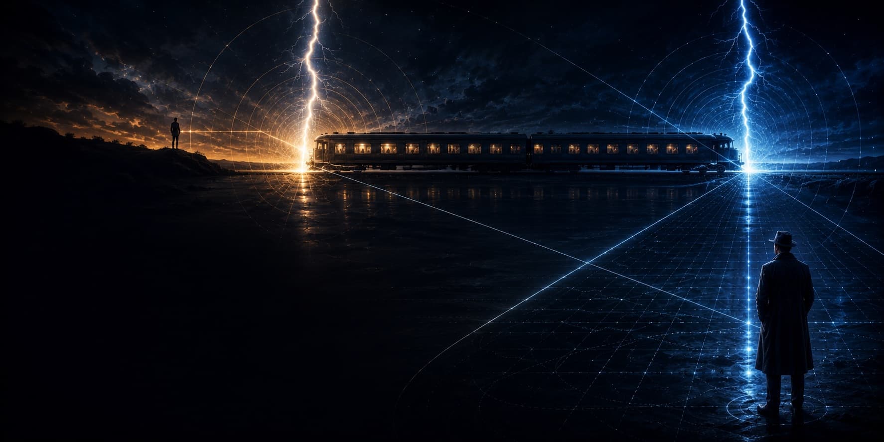 Hero image for Einstein’s Train and Lightning